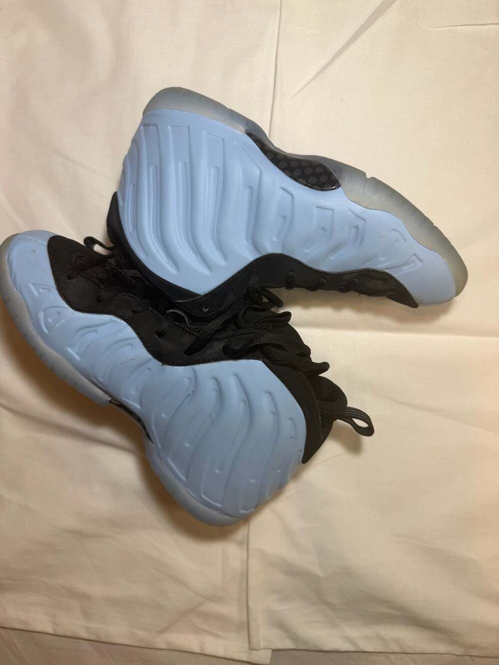 Nike Little Posite One GS Psychic Blue Black HJ7655-400 Size 3Y